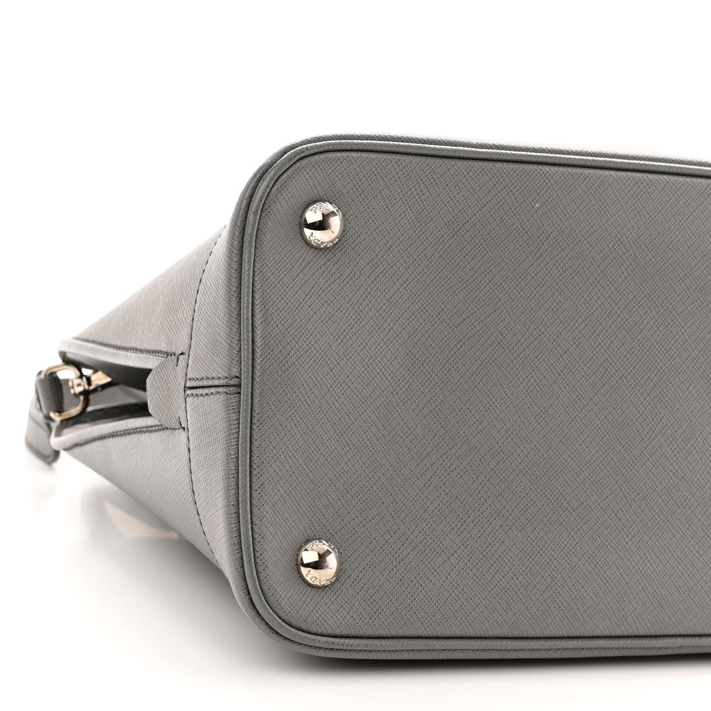 Saffiano Lux Open Promenade Tote Marmo