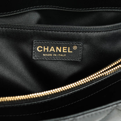 Chanel Caviar Quilted Grand Shopping Tote GST Black 6 of 7