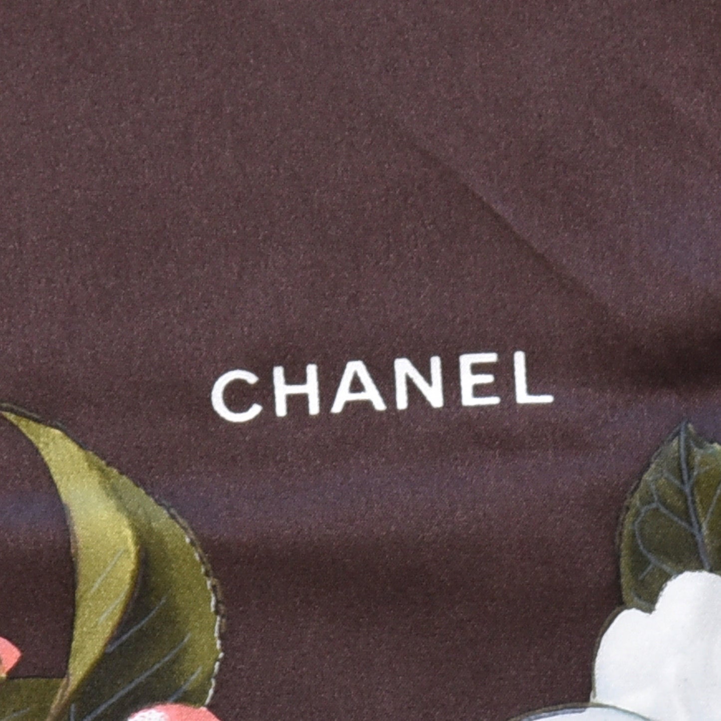 Silk CC Flower Square Scarf Multicolor