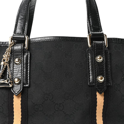 Gucci Monogram Small Jolicoeur Tote Black 8 of 10