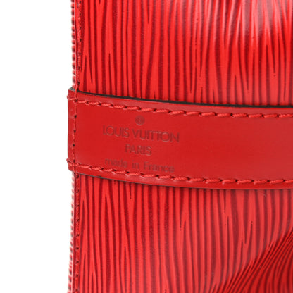 Louis Vuitton Epi Petit Noe Castillan Red 6 of 8