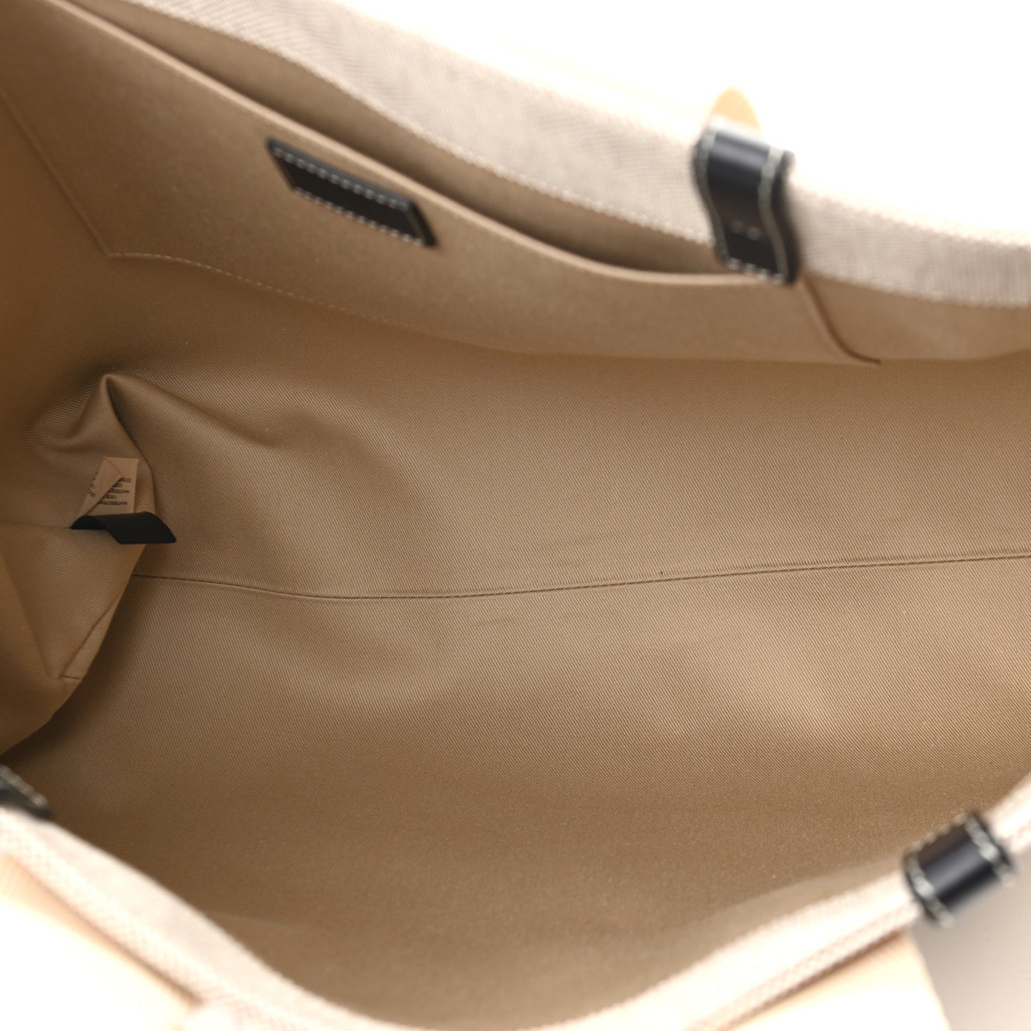 Cotton Calfskin Large Woody Ribbon Tote White Blue