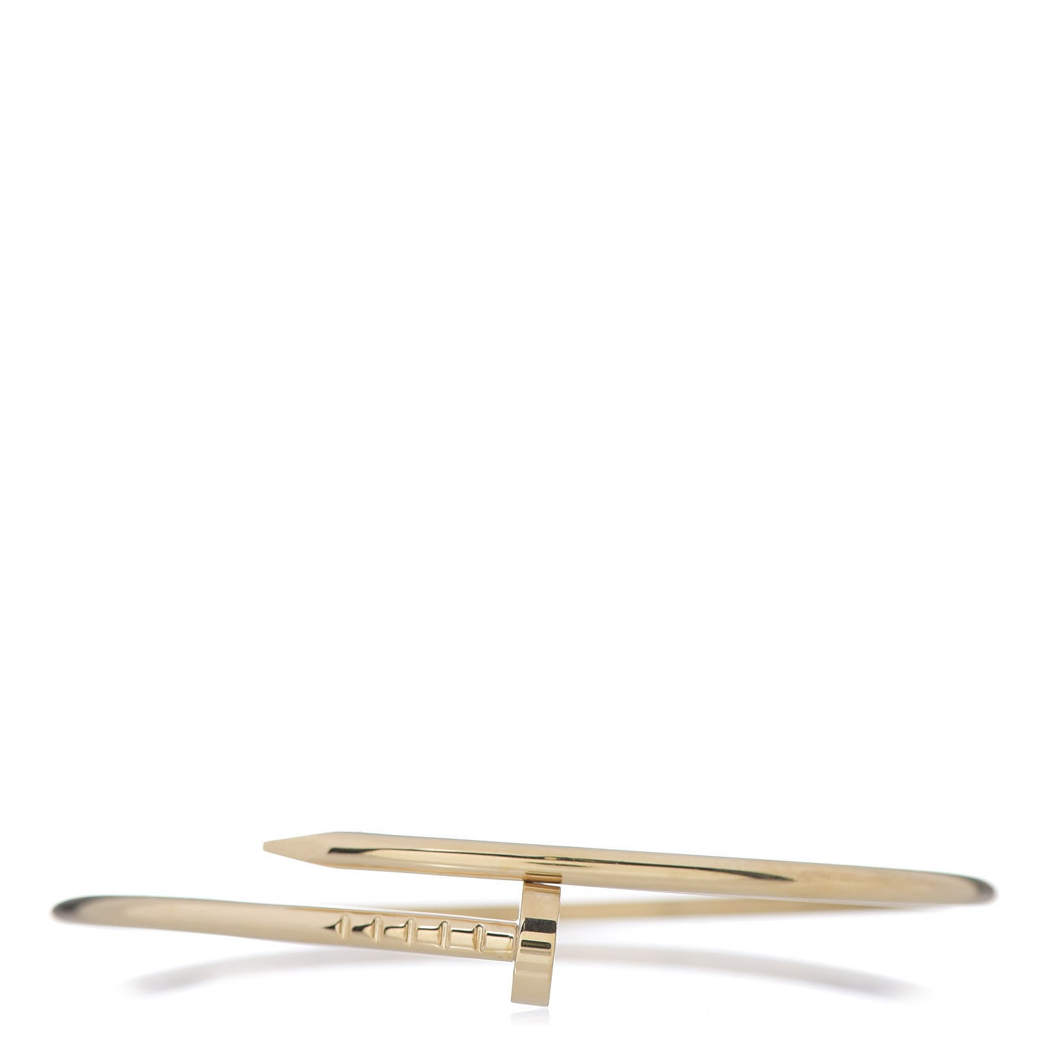 Cartier 18K Yellow Gold Small Juste Un Clou Bracelet 17 1 of 5