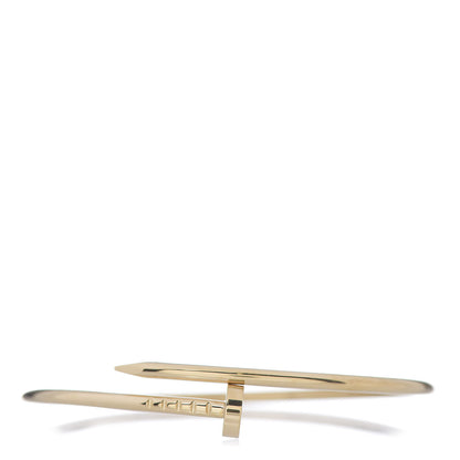 Cartier 18K Yellow Gold Small Juste Un Clou Bracelet 17 1 of 5