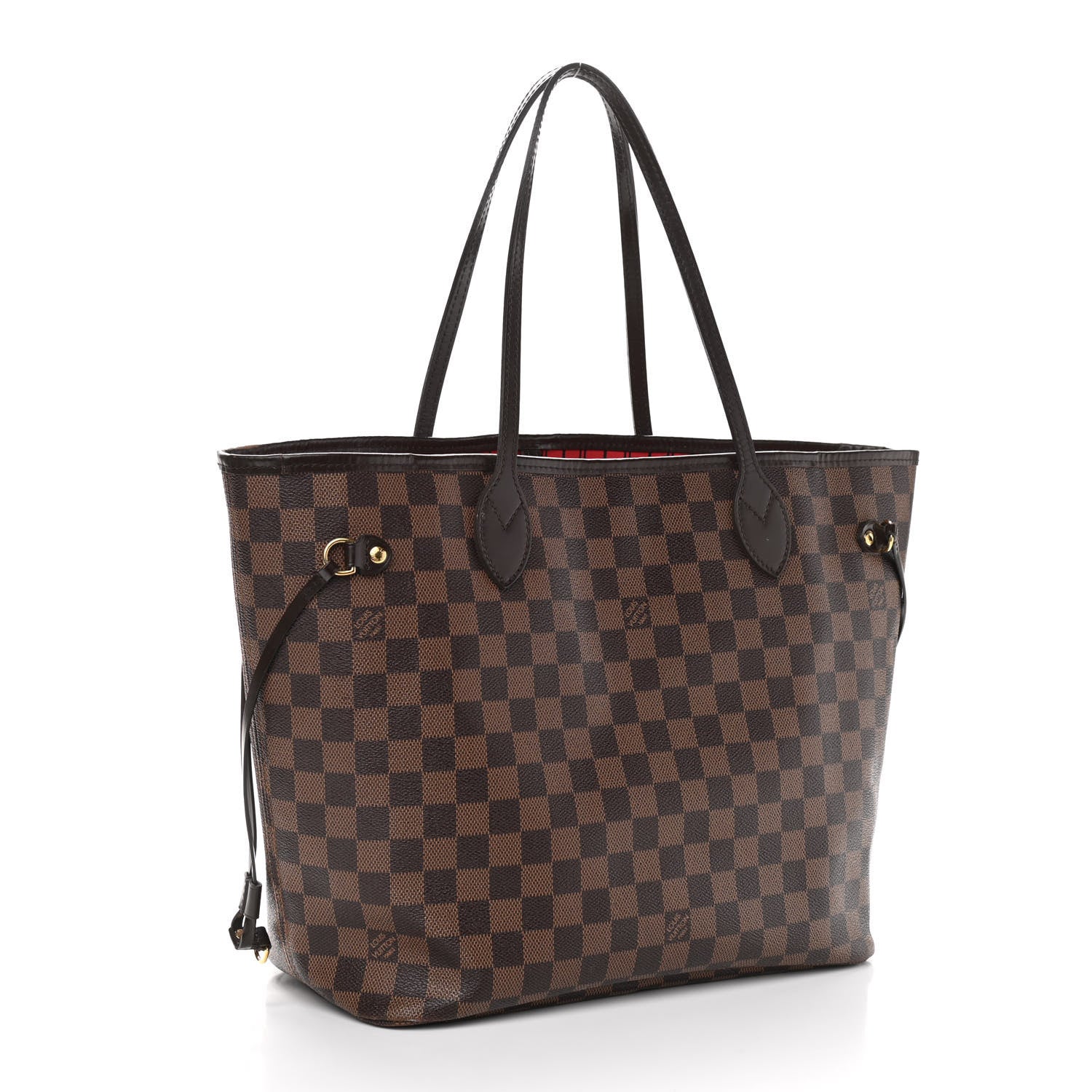Louis Vuitton Damier Ebene Neverfull MM 3 of 10