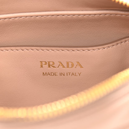 Prada Soft Calfskin Diagramme Camera Bag Cipria 8 of 9