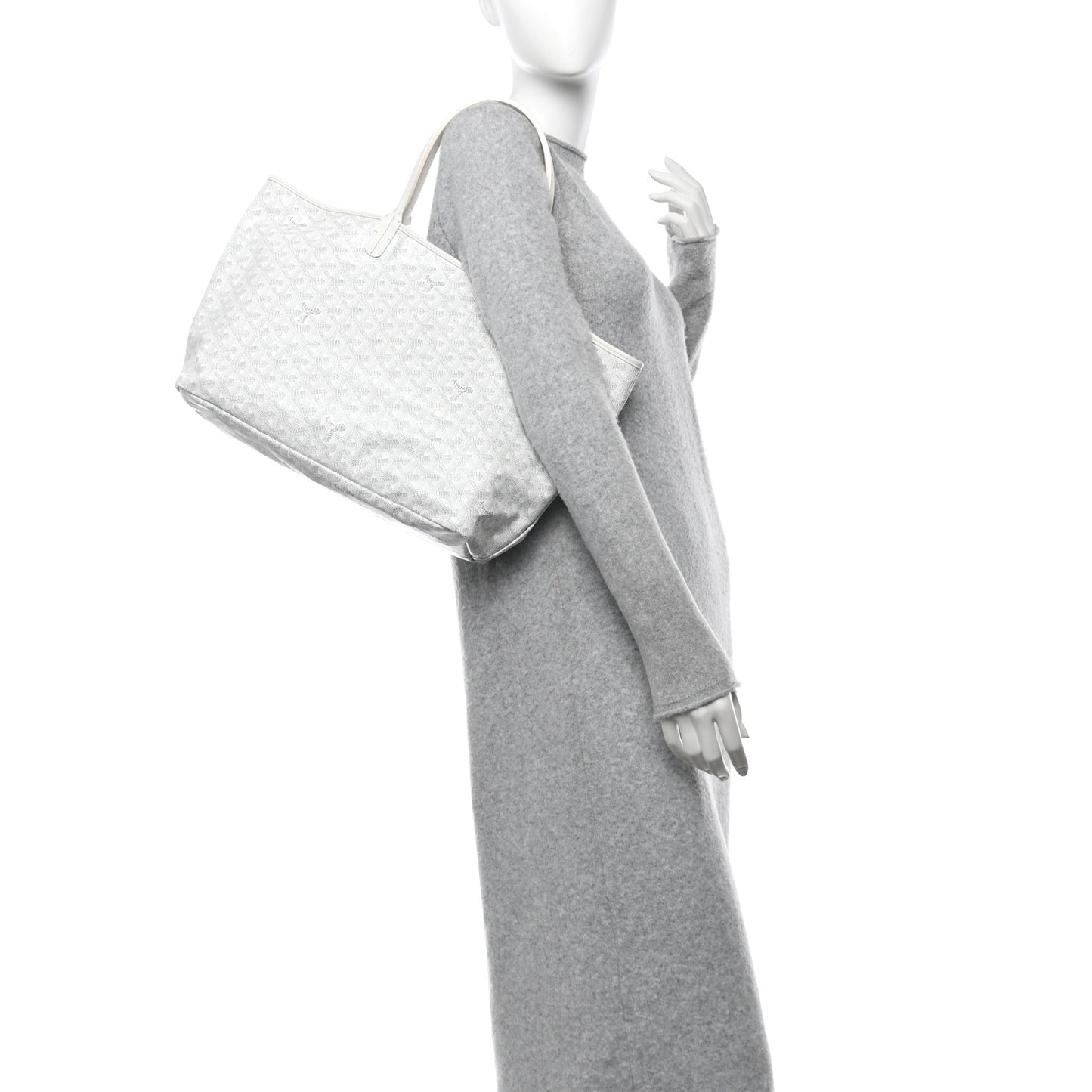 Goyardine Saint Louis PM White