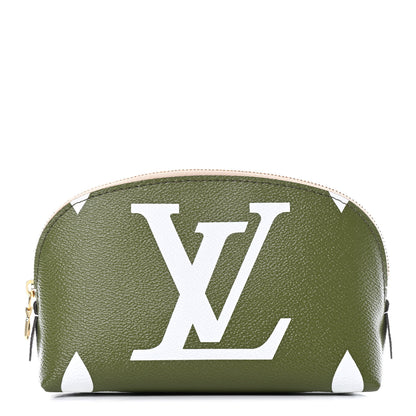 Louis Vuitton Monogram Giant Cosmetic Pouch Kaki 1 of 4