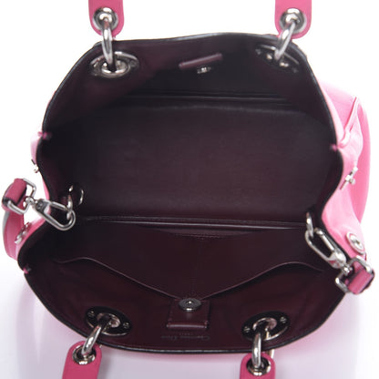 Christian Dior Calfskin Small Diorissimo Tote Pink 6 of 17