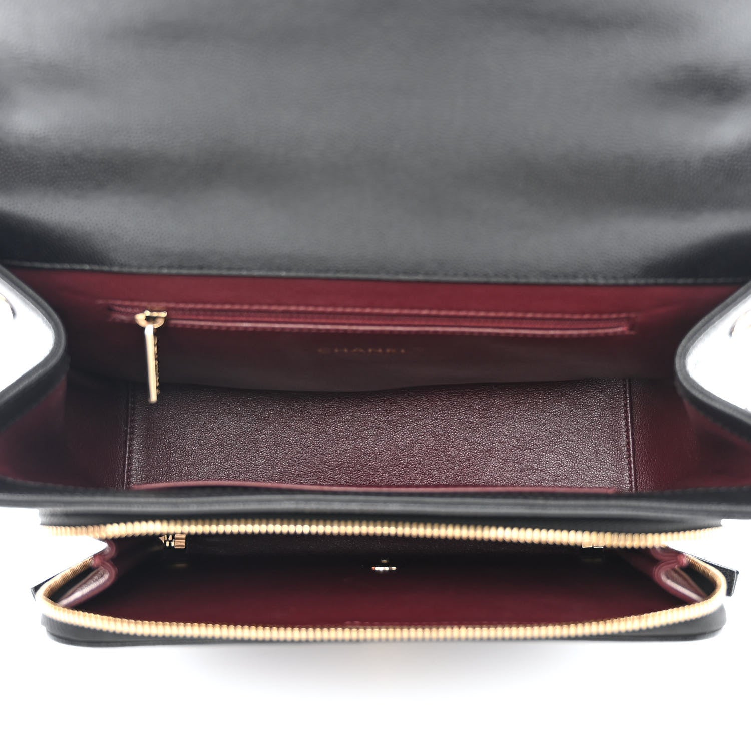 Chanel Caviar Quilted Large Business Affinity Flap Black 5 of 12