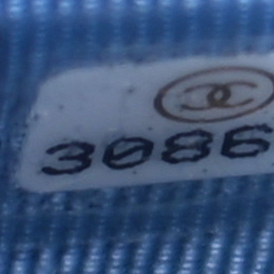 Chanel Lambskin Quilted Compact Zipped Wallet Light Blue 8 of 12