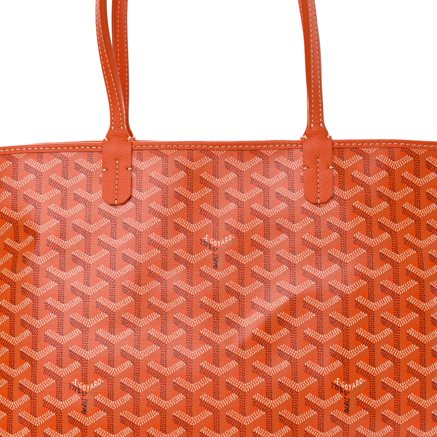 Goyard Goyardine Artois PM Orange 8 of 11