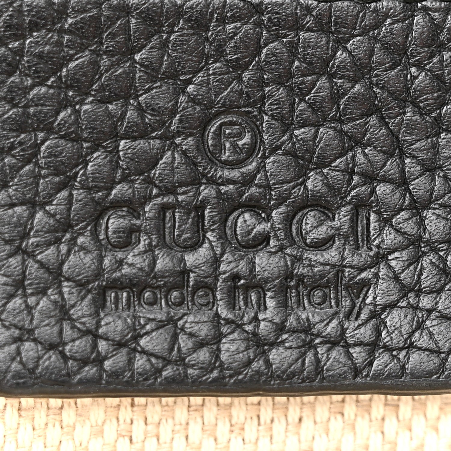 Gucci Pebbled Calfskin Medium Soho Flap Crossbody Black 6 of 12