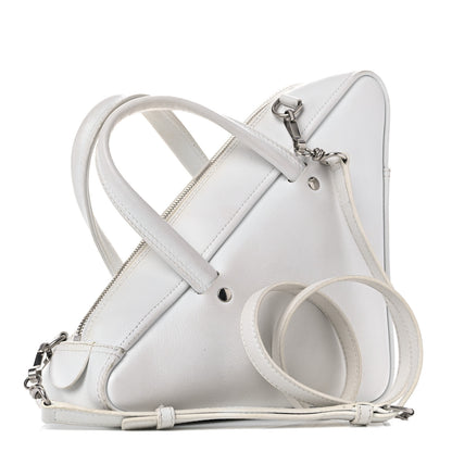 Balenciaga Calfskin S Triangle Duffle White 2 of 15