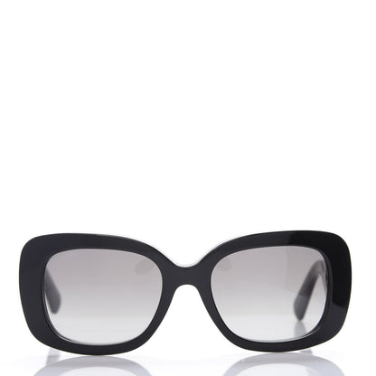Prada Acetate Baroque Sunglasses SPR 27O Black 2 of 8