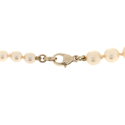 Chanel Graduated Pearl CC Long Necklace Gold 3 of 5