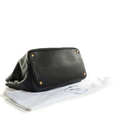 Prada Vitello Daino Shoulder Bag Nero Black 4 of 10