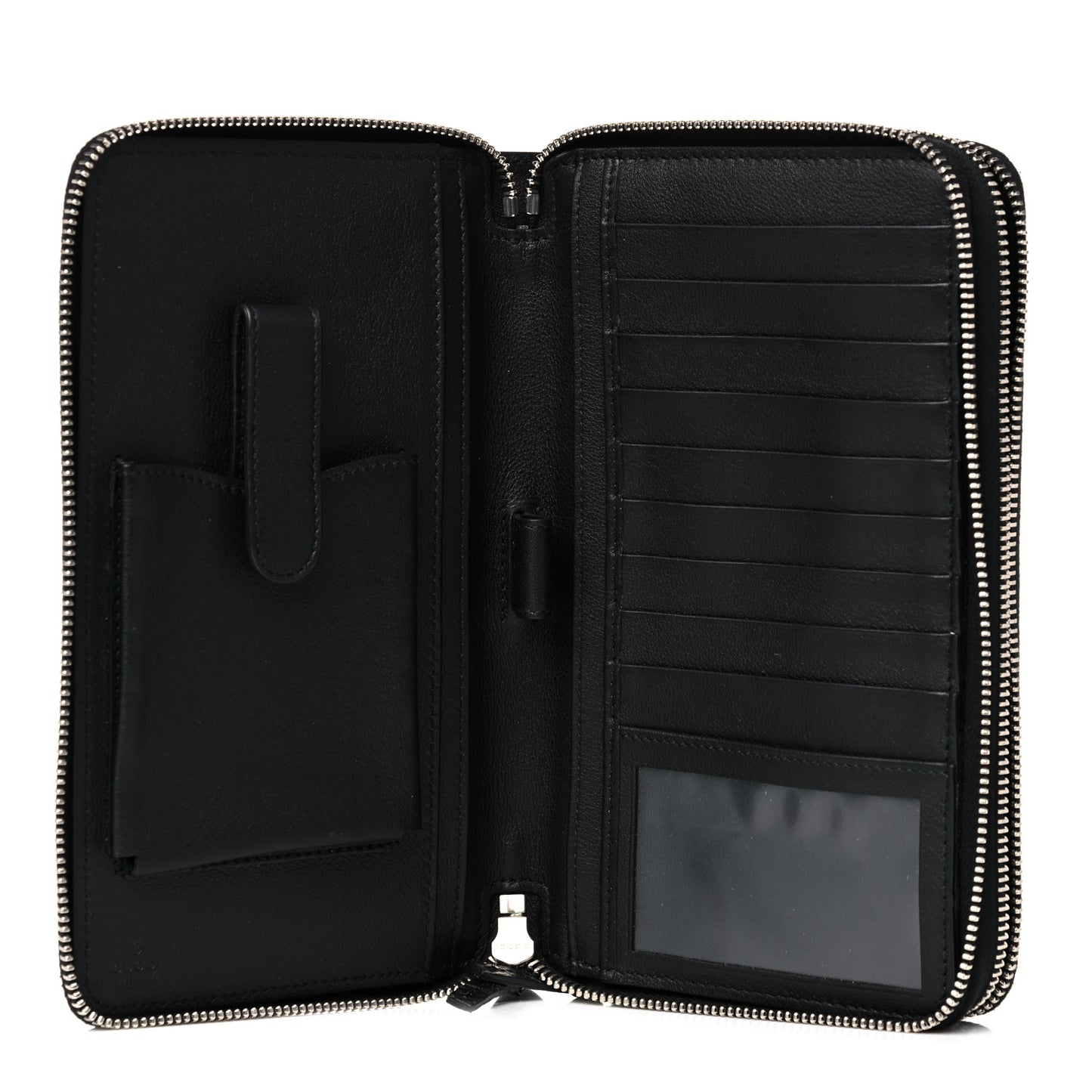 Crocodile Travel Document Case Black