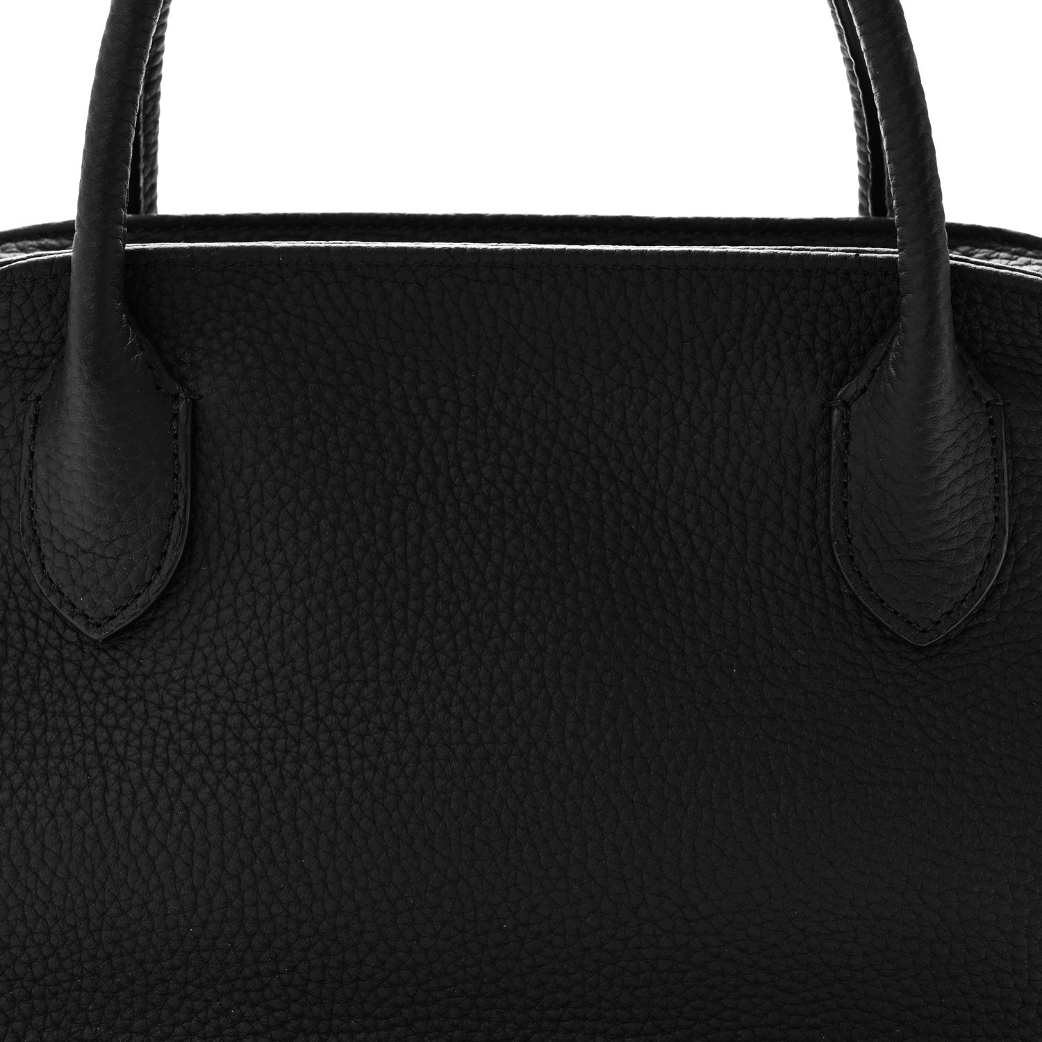 The Row Matte Grained Calfskin Agnes Bag Black 7 of 9