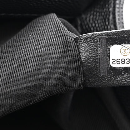 Chanel Caviar Quilted Medium Boy Flap Black 7 of 10