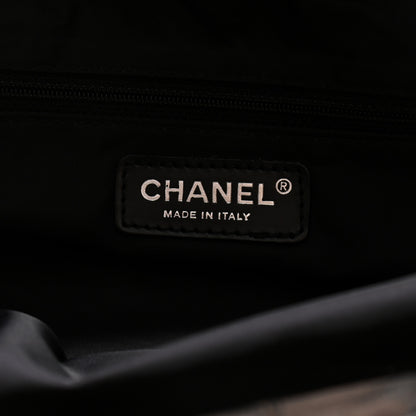 Chanel Nylon Travel Bowler Brown 6 of 11