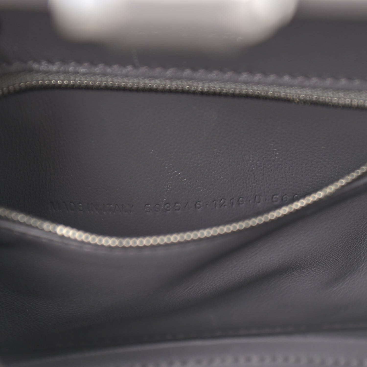 Balenciaga Shiny Box Calfskin Small Hourglass Top Handle Bag Dark Grey 7 of 15