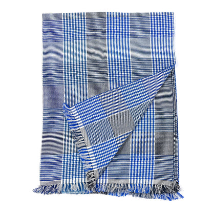 Hermes Cashmere Loom Mosaique Blanket Egee 2 of 4