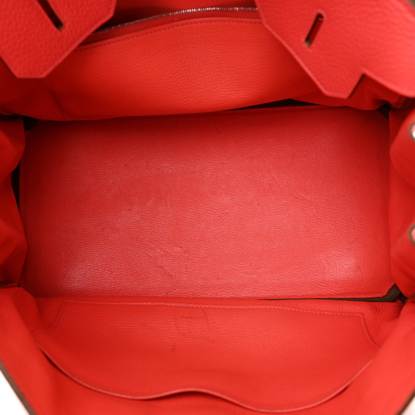 Taurillon Clemence Birkin 35 Rose Jaipur