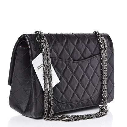 Chanel Aged Calfskin Quilted 2.55 Reissue 226 Flap Black 3 of 10