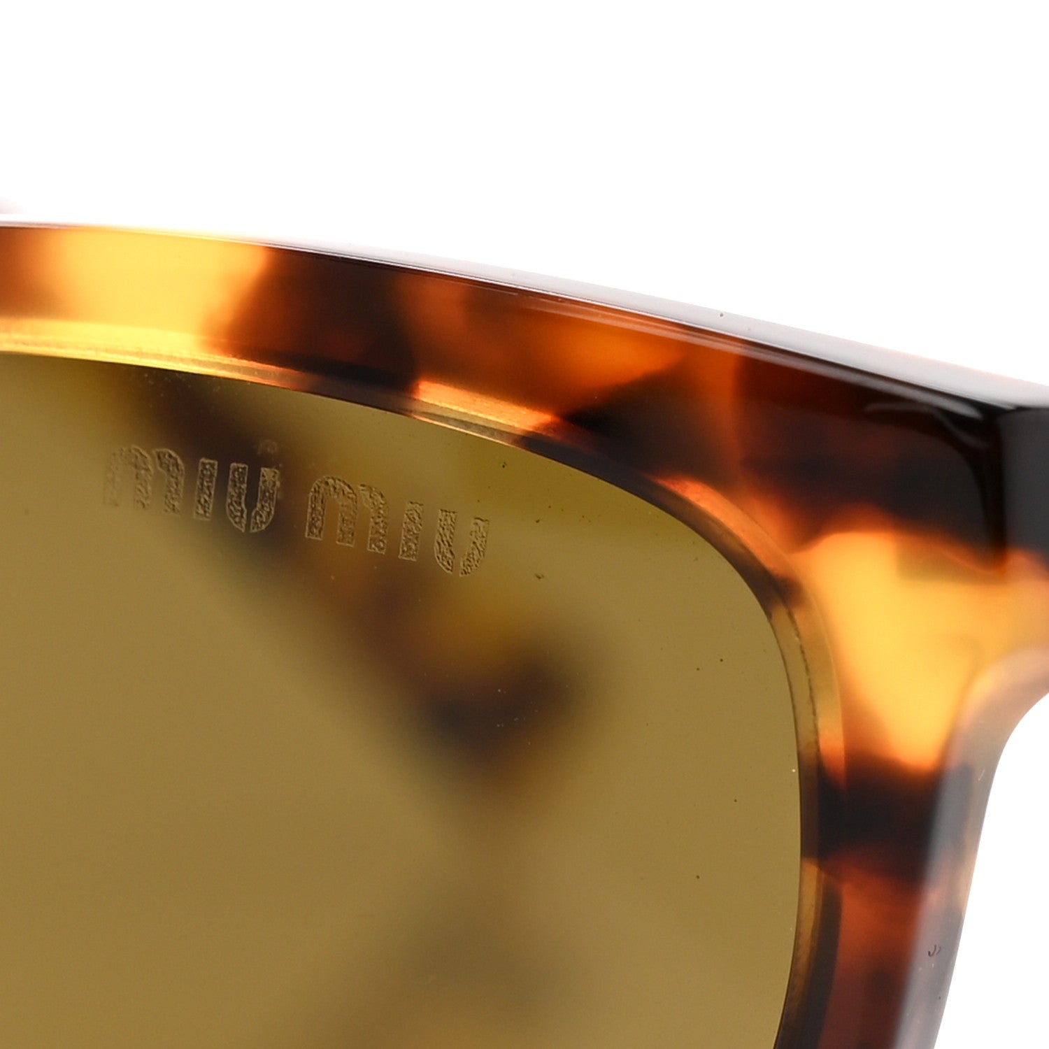 Miu Miu Acetate Cat Eye Sunglasses SMU A06 Tortoise 7 of 7