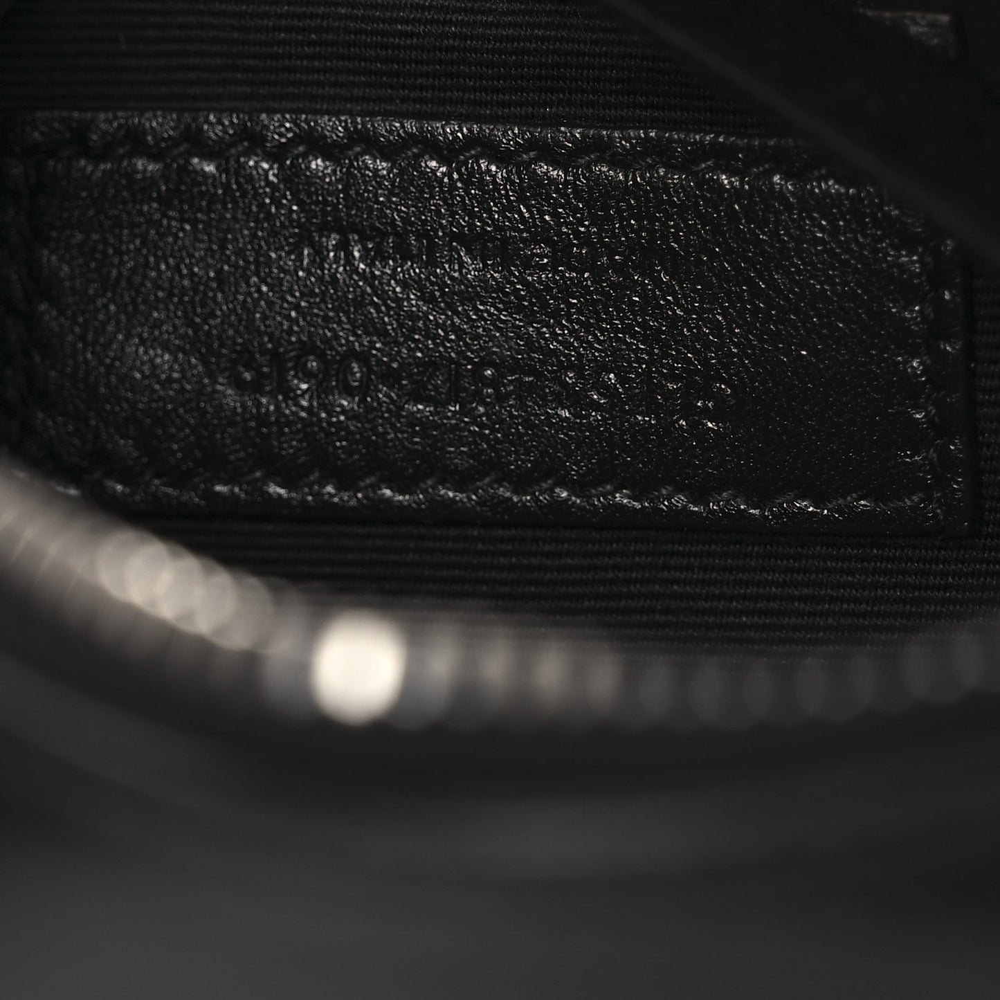 Calfskin Matelasse Monogram Lou Belt Bag Black