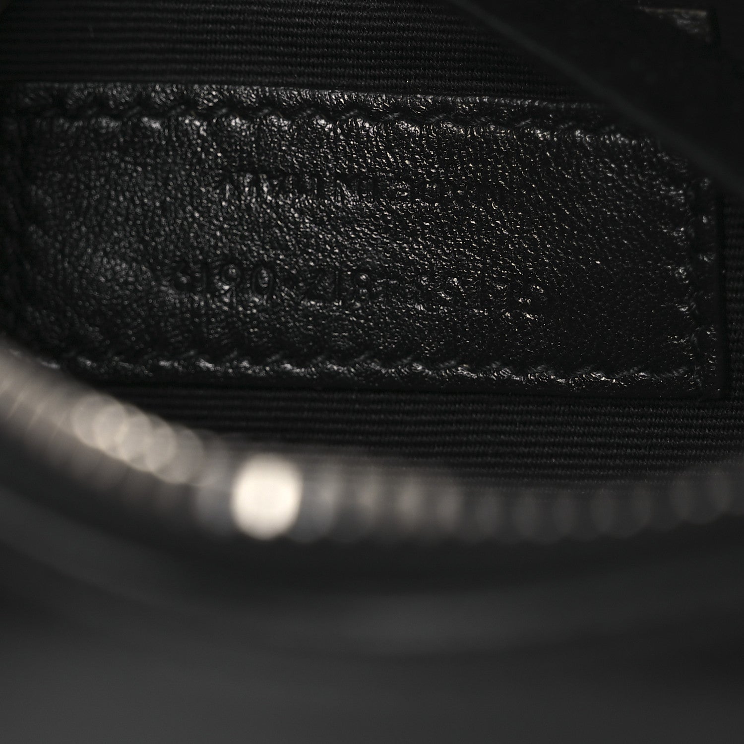 Saint Laurent Calfskin Matelasse Monogram Lou Belt Bag Black 7 of 11