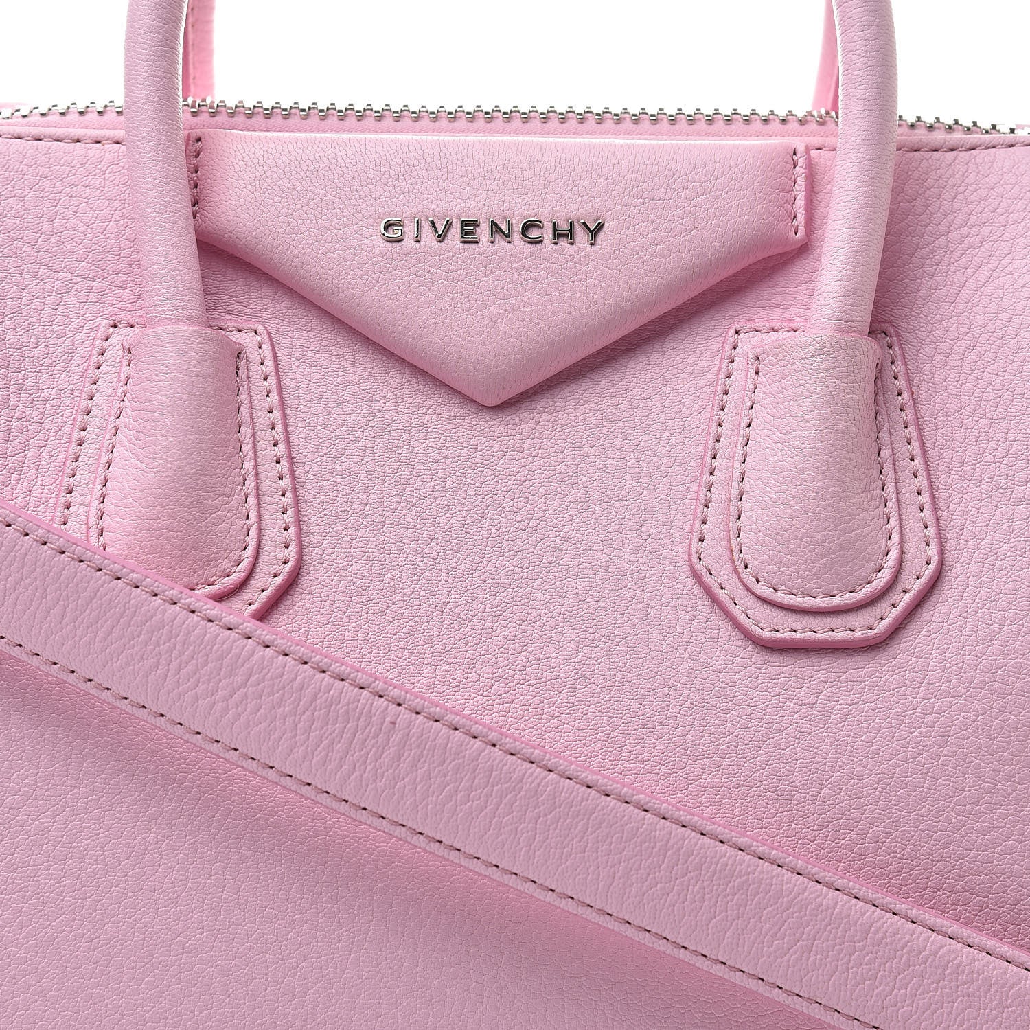 Givenchy Sugar Goatskin Small Antigona Bright Pink 8 of 13