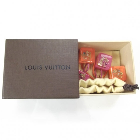 Louis Vuitton Inclusion Hair Cubes Pink/Orange 3 of 6