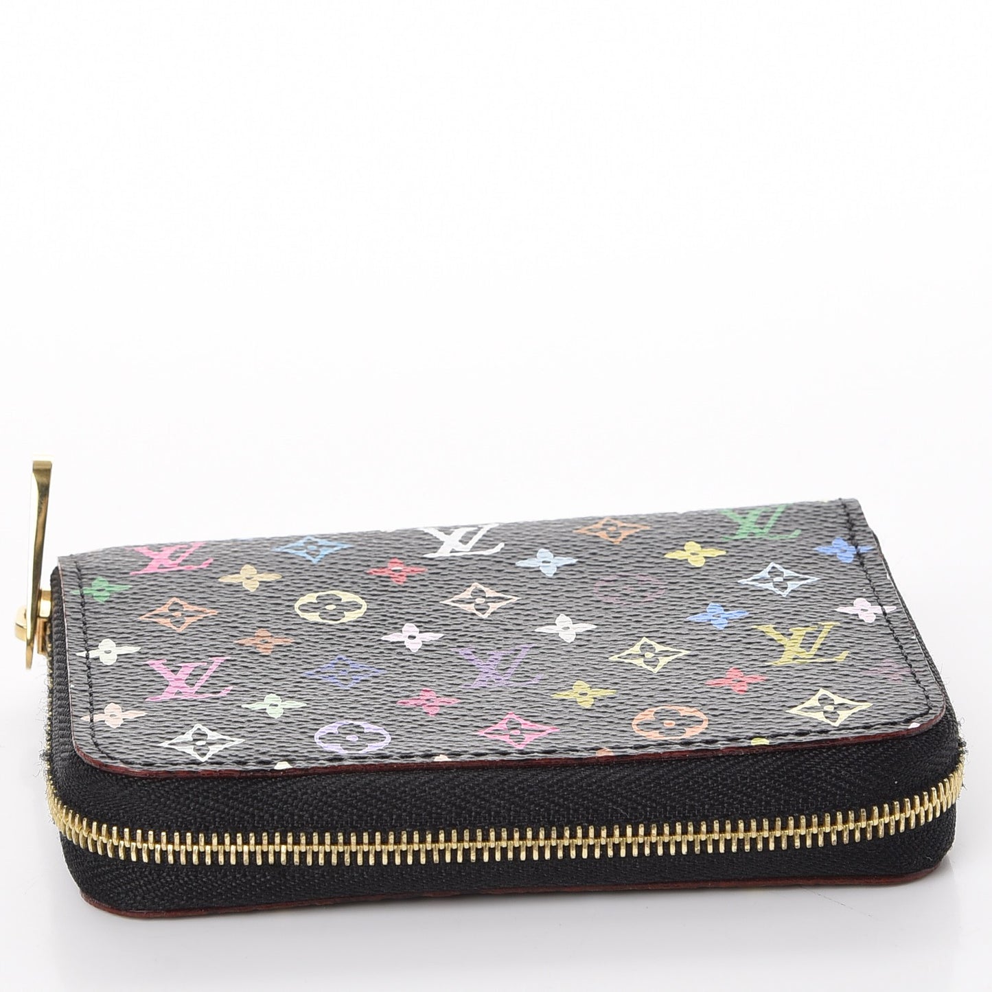 Monogram Multicolor Zippy Coin Purse Black Grenade
