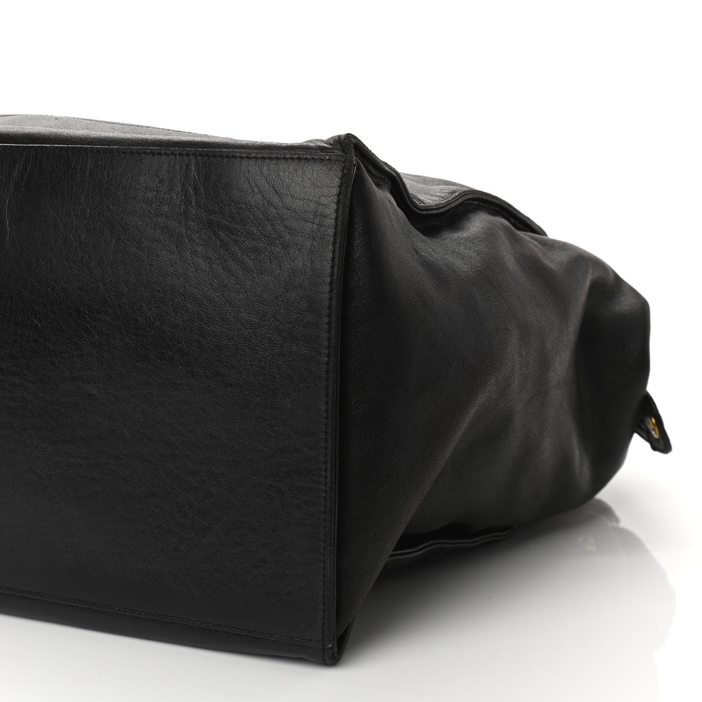 Lambskin CC Shoulder Bag Black