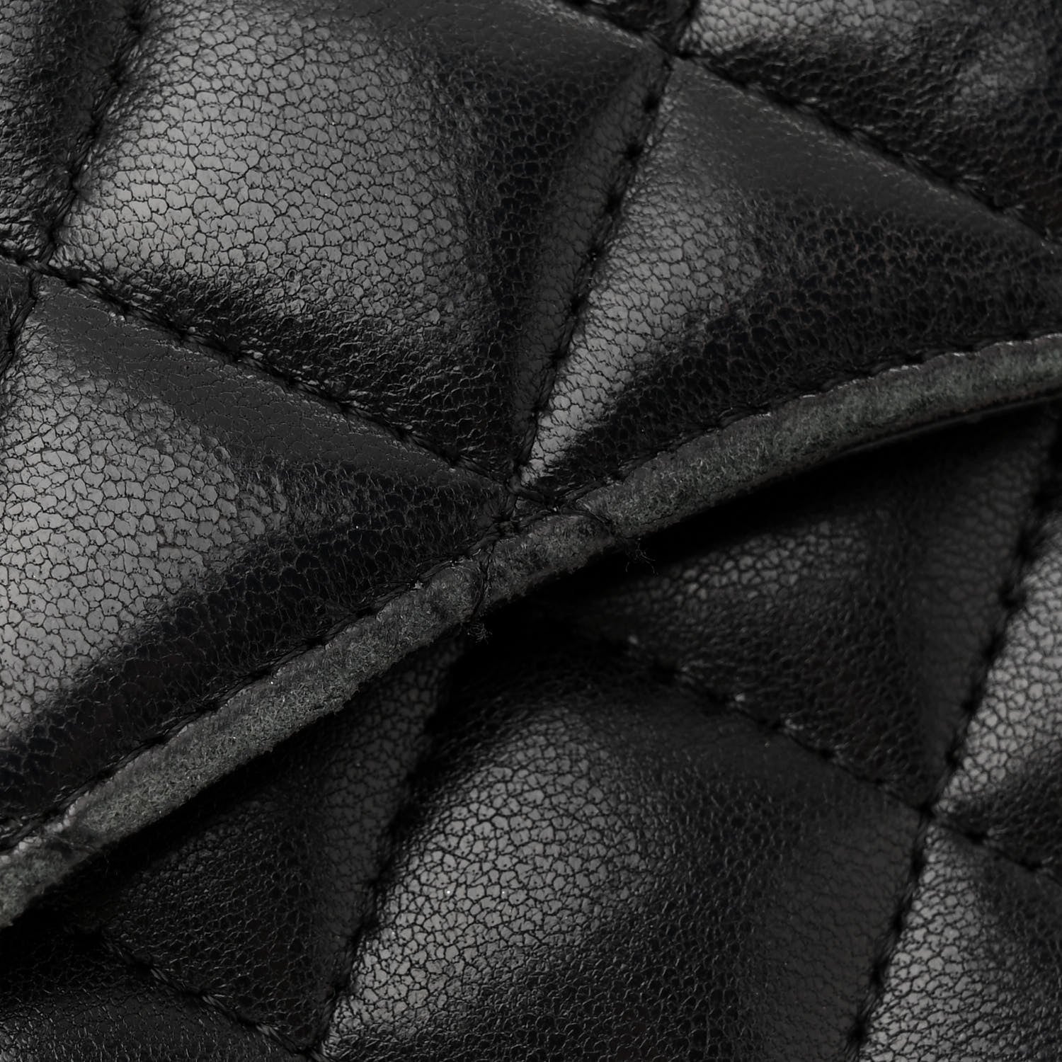 Chanel Lambskin Quilted Mini Square Flap Black 14 of 14