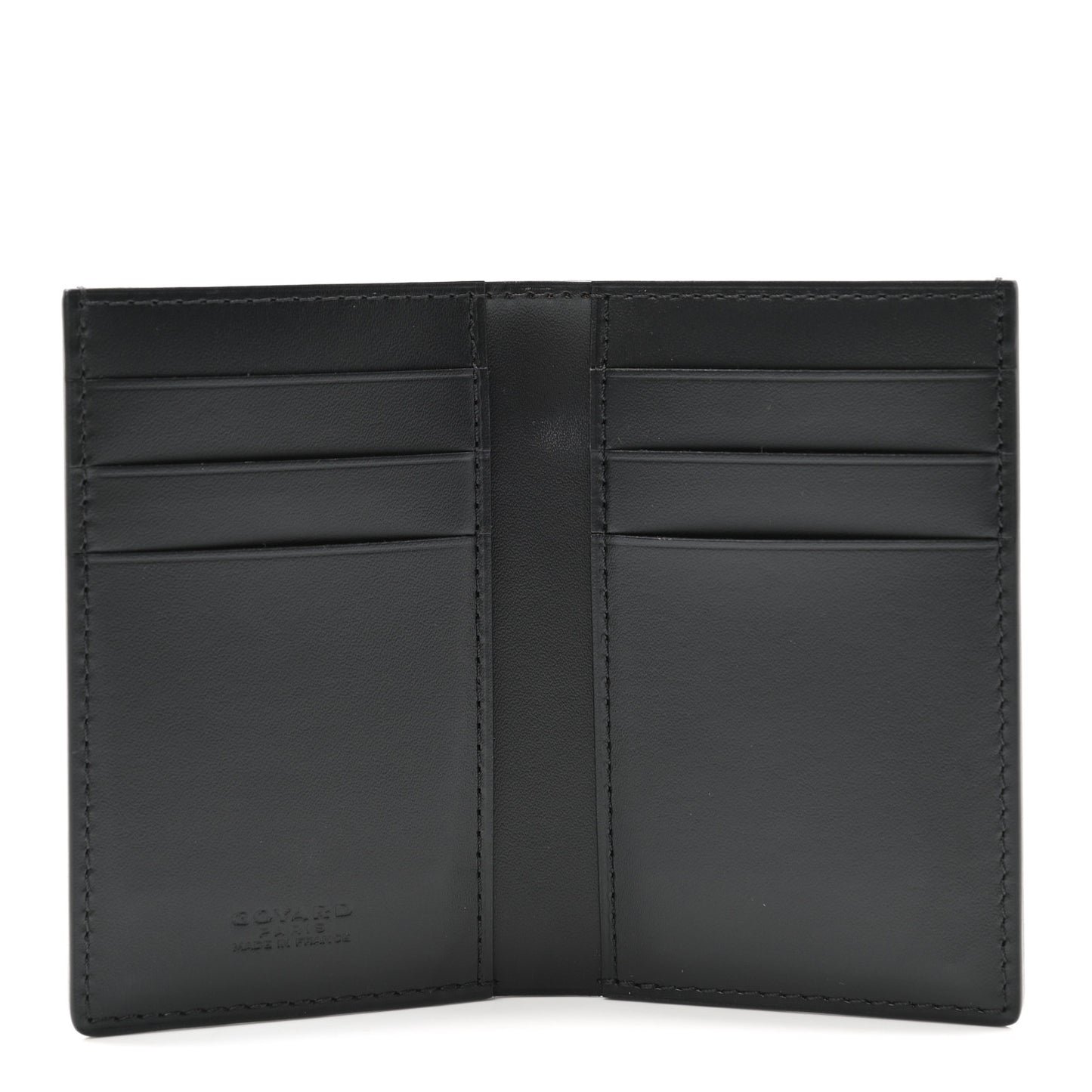 Goyardine Saint Pierre Card Holder Black