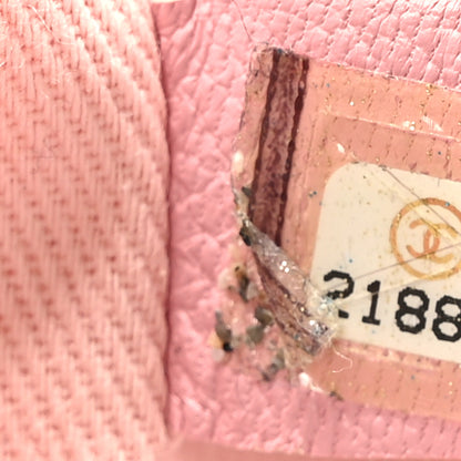 Chanel Woven Straw Raffia Medium Deauville Tote Pink 7 of 9