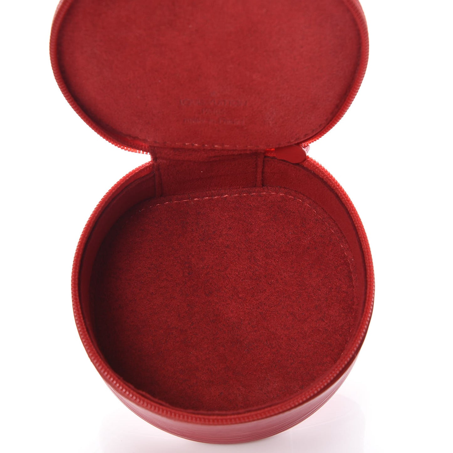 Epi Ecrin Bijoux 10cm Jewelry Box Case Red