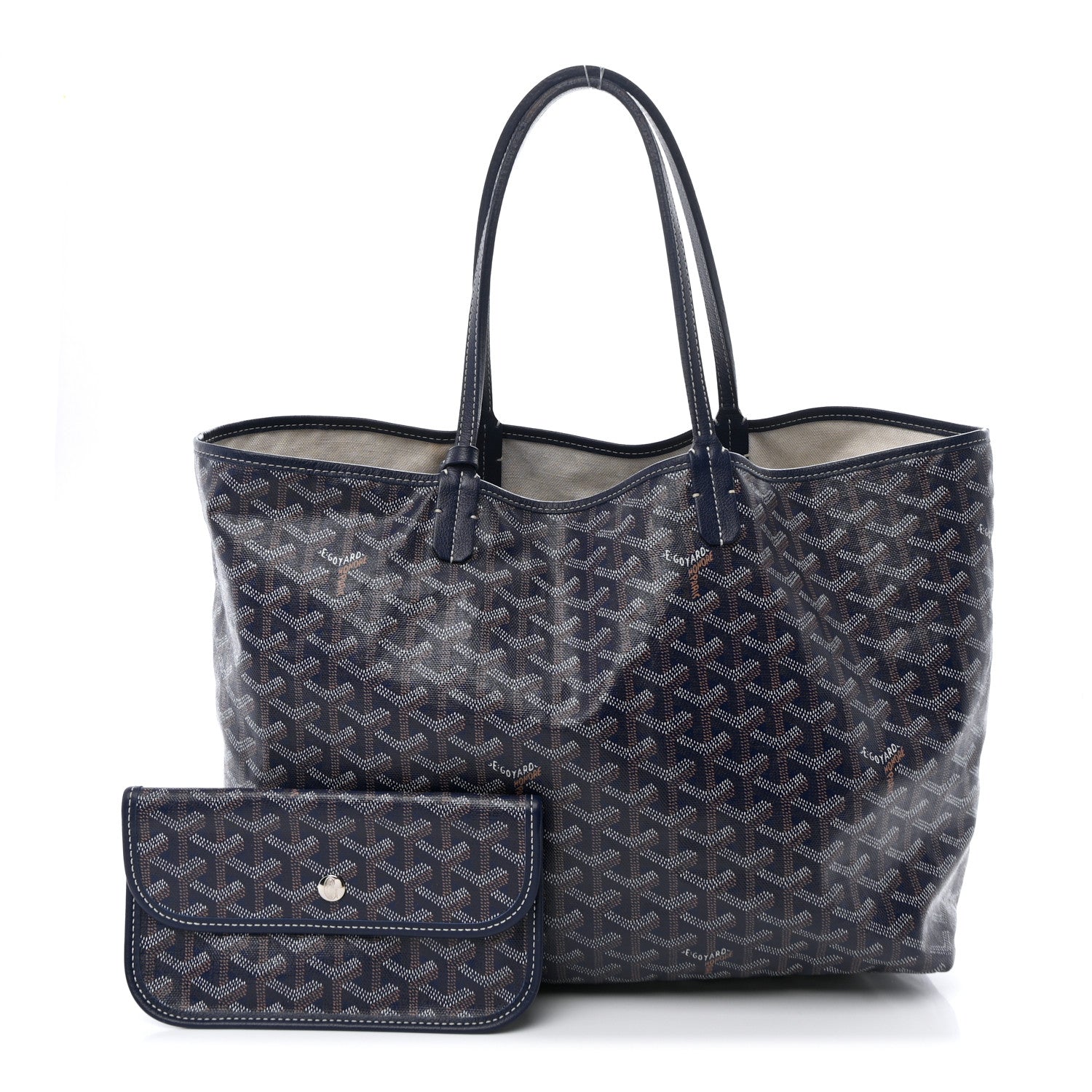 Goyard Goyardine Saint Louis PM Navy 4 of 29