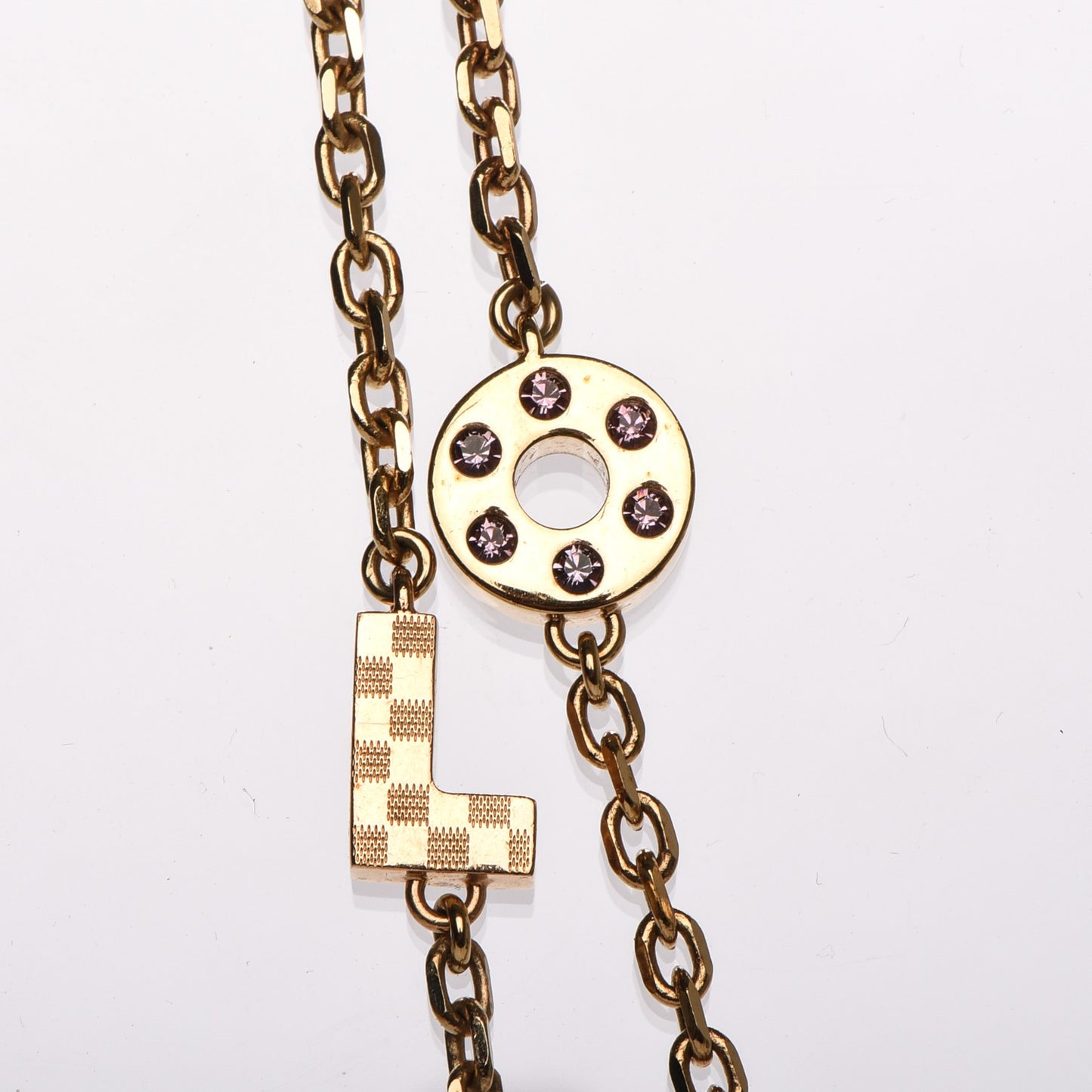 Love Letters Timeless Long Necklace Gold