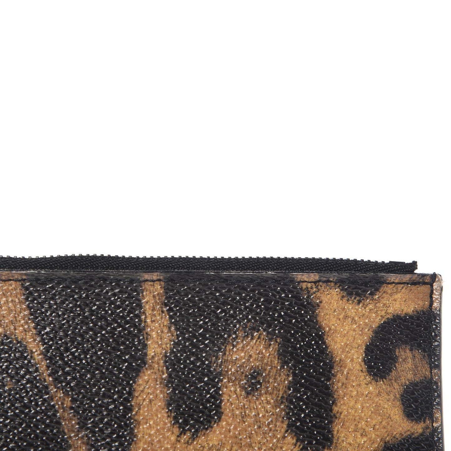 Monogram Animal Print Felicie Chain Wallet Zippered Insert