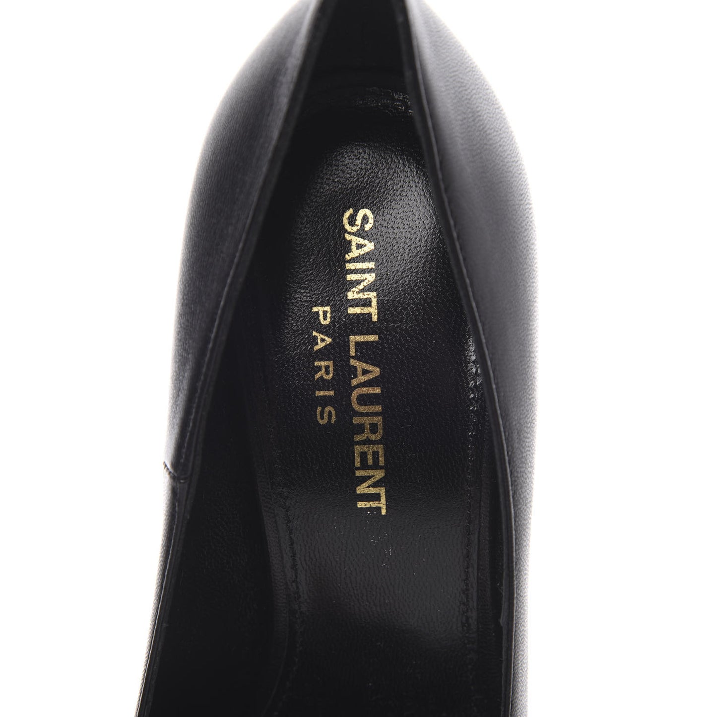 Calfskin Opyum 100 Pumps 35 Black Gold
