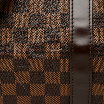 Louis Vuitton Damier Ebene Keepall Bandouliere 55 10 of 12