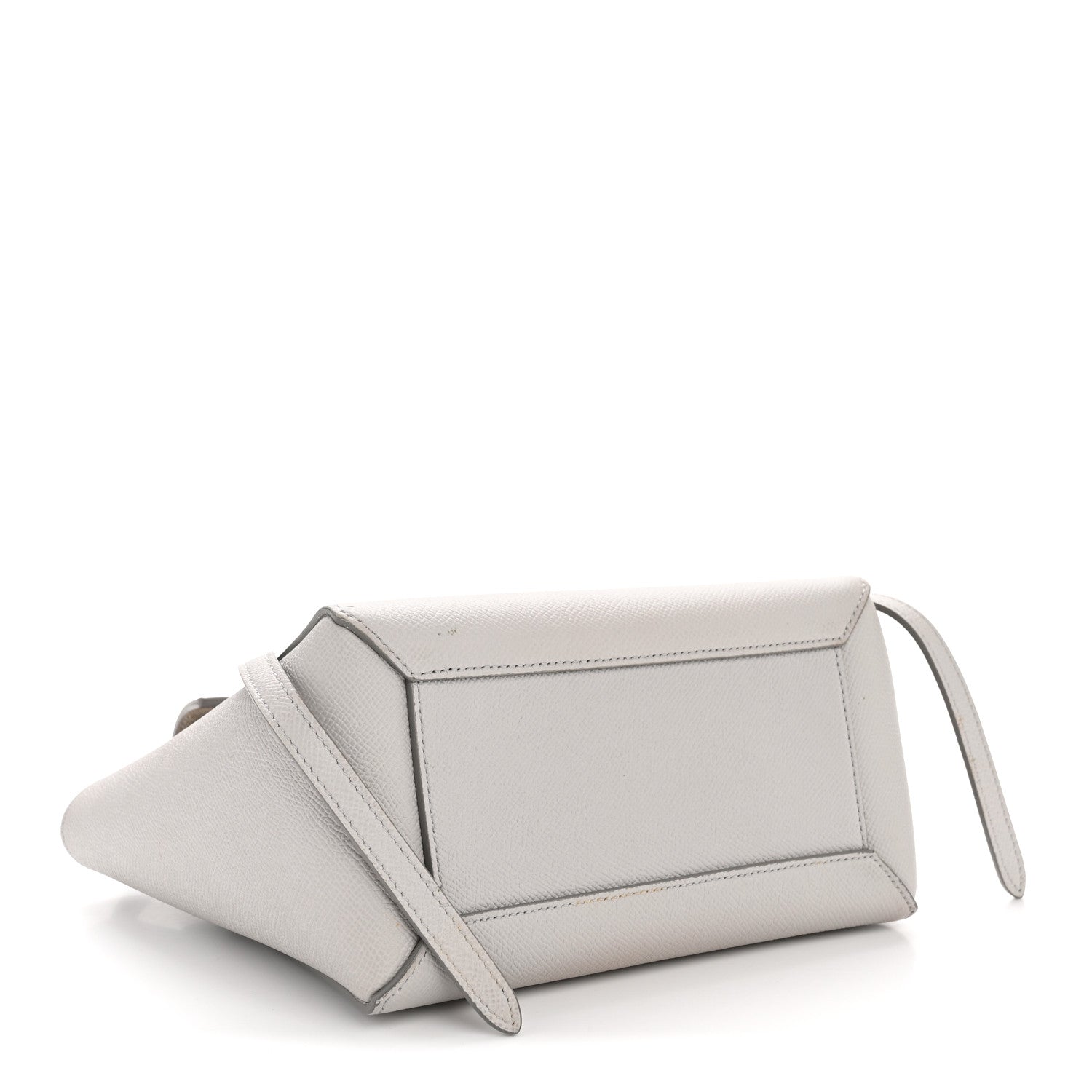 Celine Grained Calfskin Nano Belt Bag Mineral 4 of 12