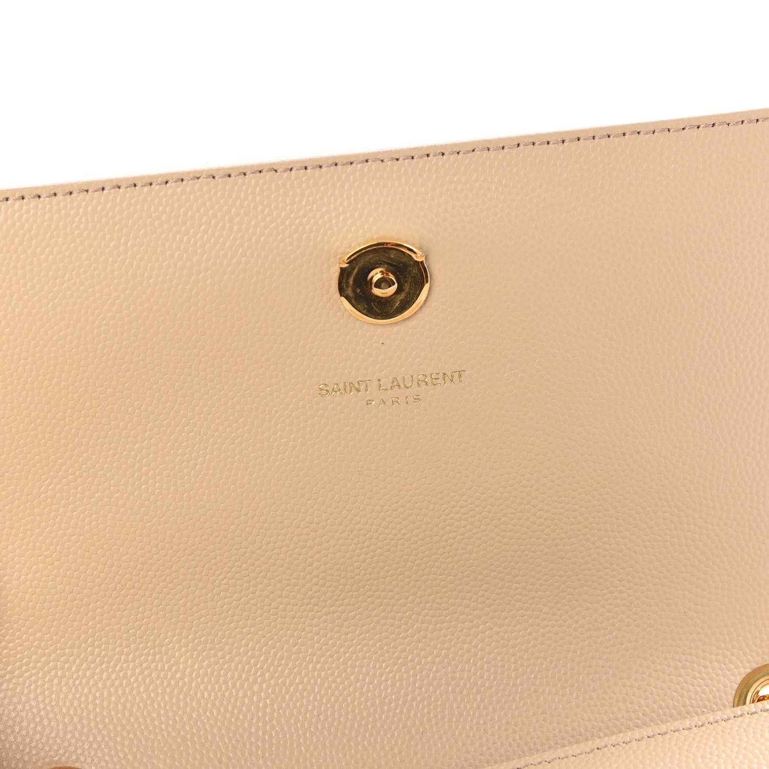 Saint Laurent Grain De Poudre Small Monogram Kate Satchel Nude Powder 8 of 9
