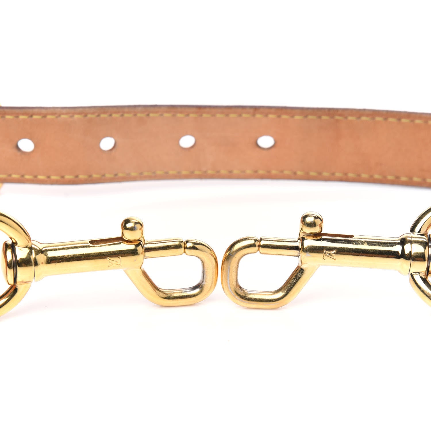 Louis Vuitton Vachetta VVN Adjustable Shoulder Strap 3 of 15