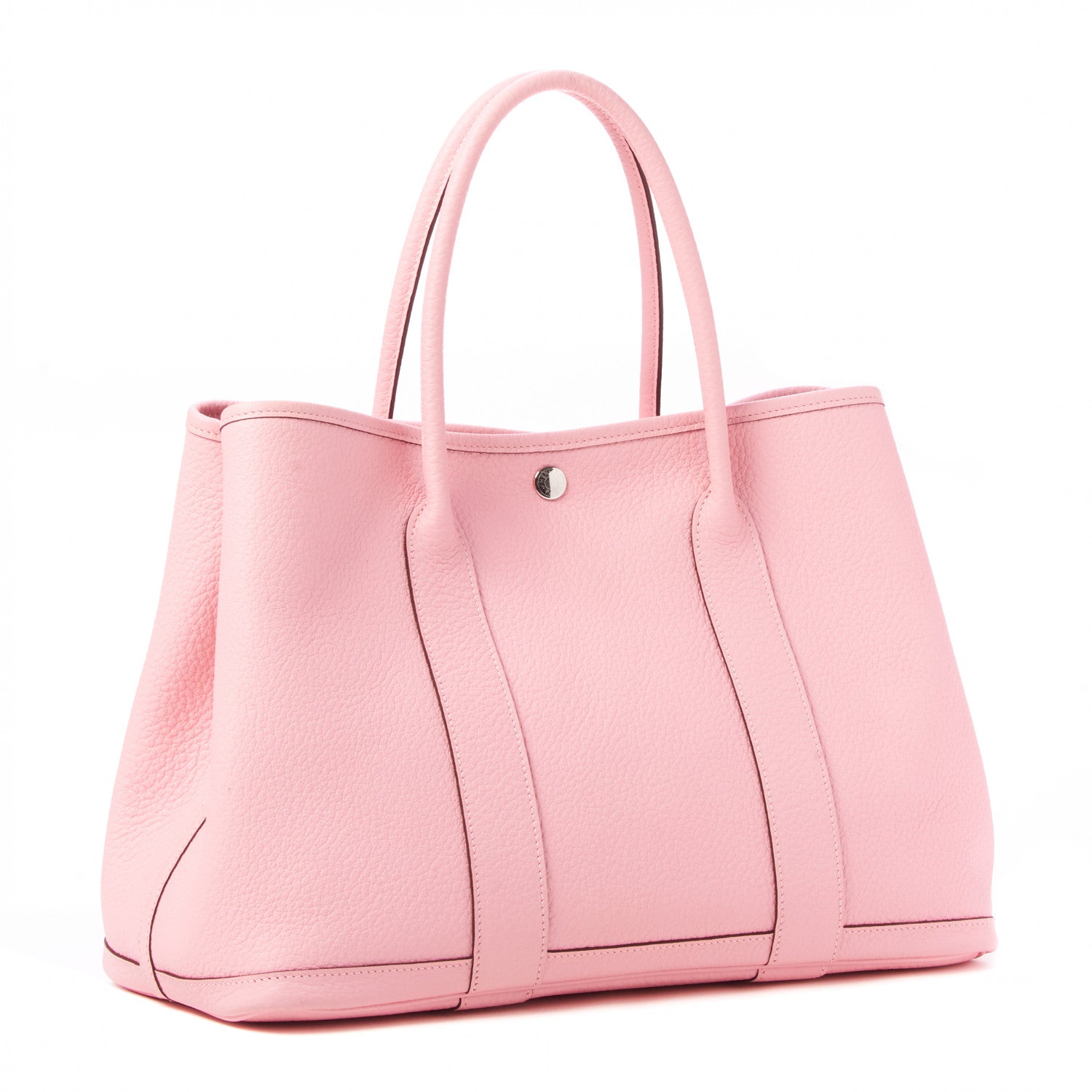 Hermes Vache Country Garden Party Tote 36 MM Rose Sakura 3 of 9