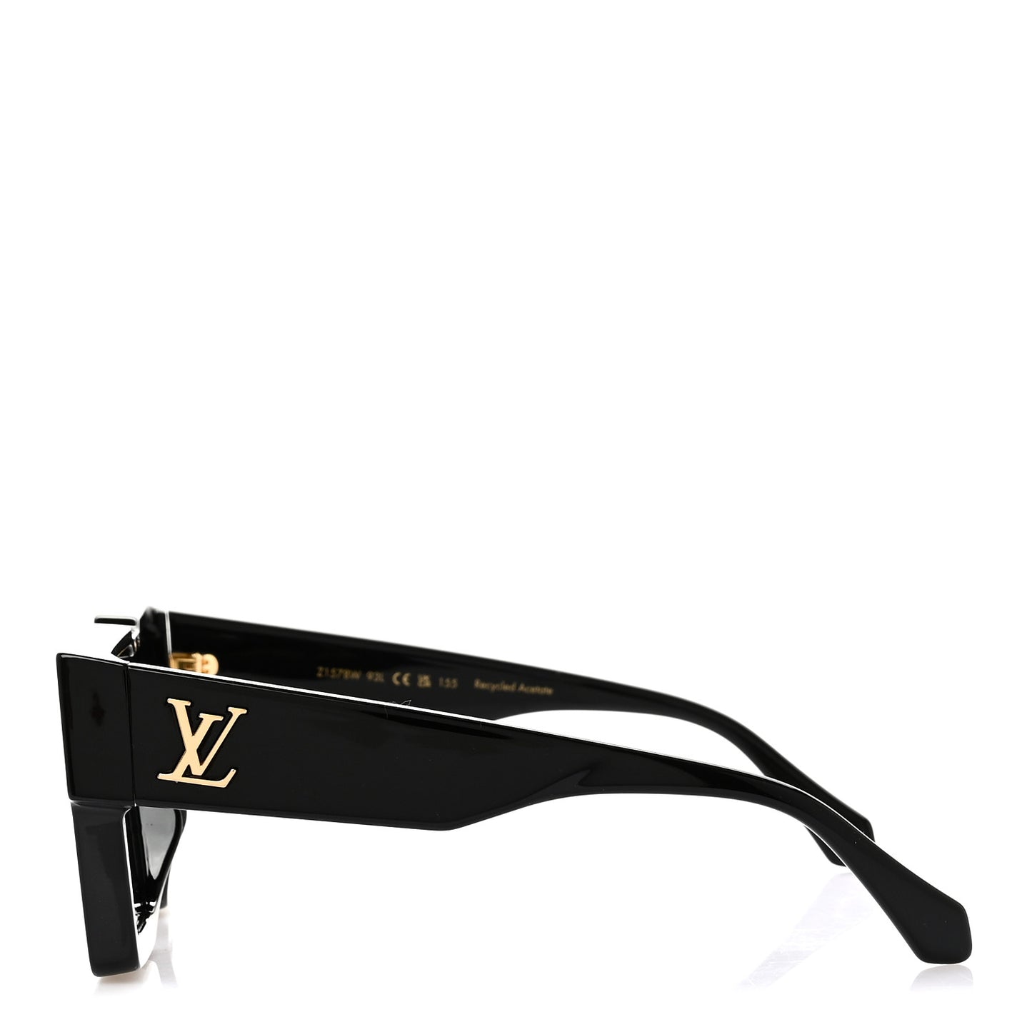 Acetate Swarovski Crystal Cyclone Sunglasses Z1578W Black